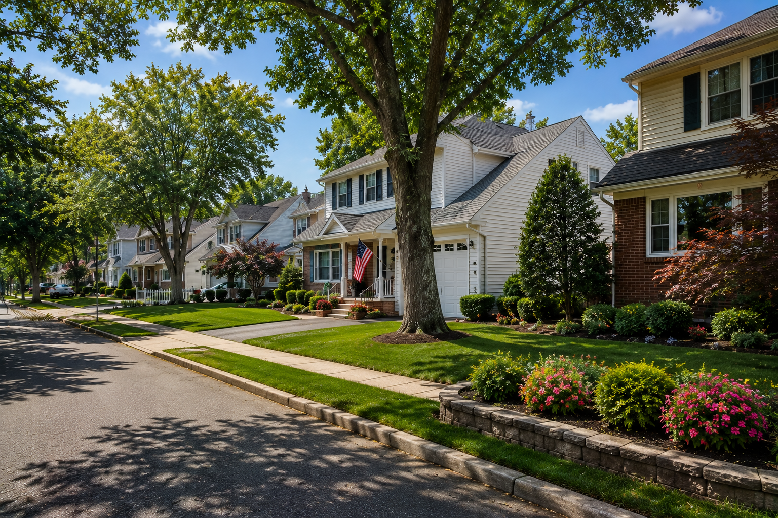 Connecticut Farms neighborhood in Union NJ